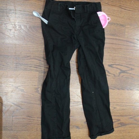 EUC! NAUTICA SZ 12 REG BLACK DRESS PANTS - Picture 1 of 8